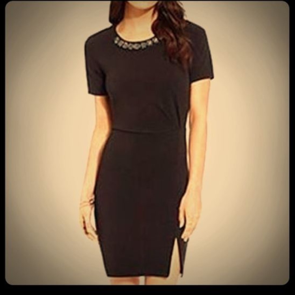 ❗️Sold❗️Beaded Sheath Dress - Jessica Simpson - Picture 1 of 4